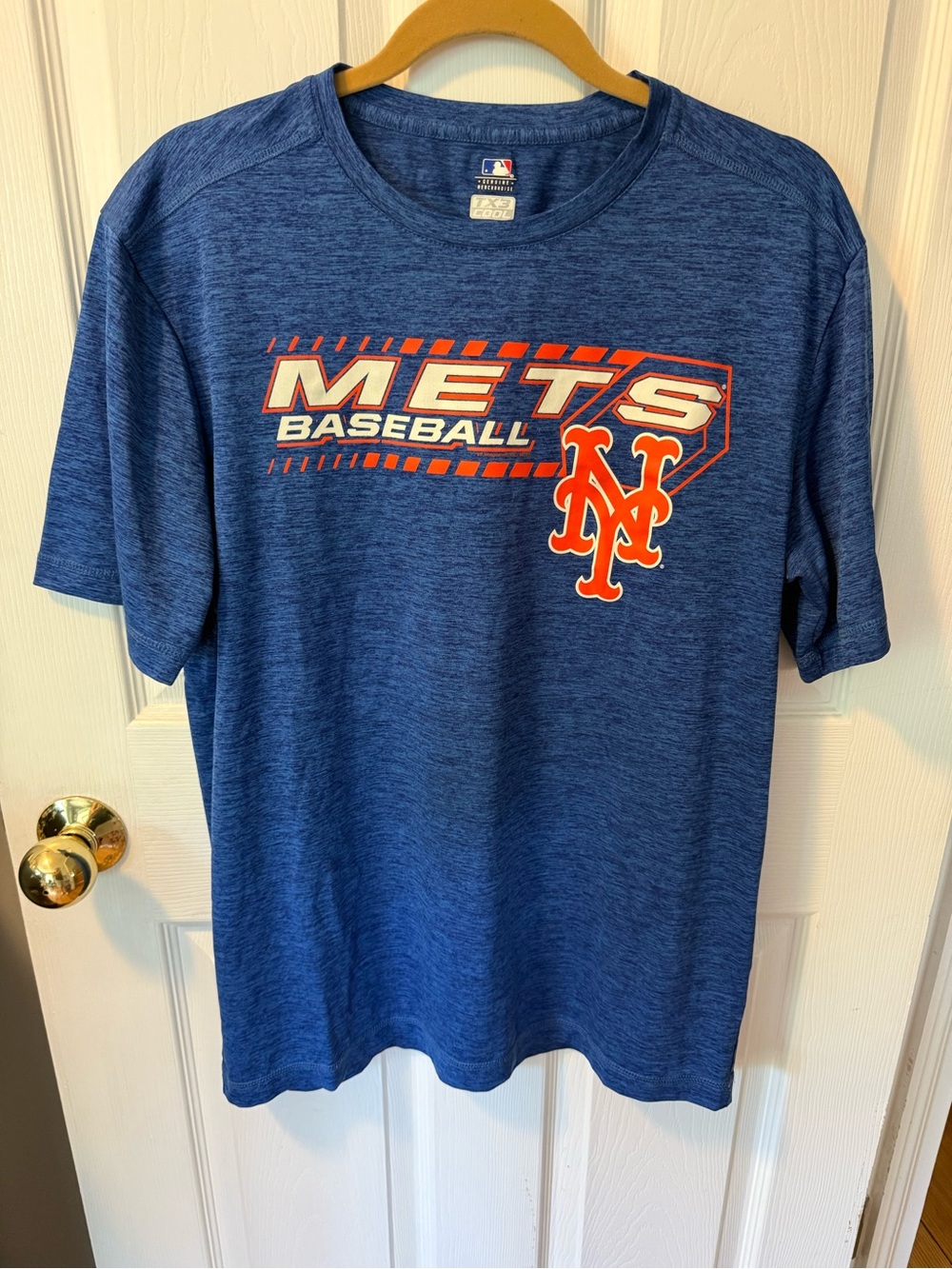 Genuine Merchandise New York Mets Tee - Blue with Orange Logo